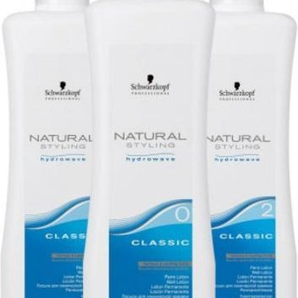 Schwarzkopf Natural Styling Hydrowave Classic 1 - 1000 ml - Permanentvloeistof - Haarverf
