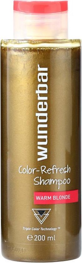 Wunderbar - Color Refresh Shampoo Warm Blonde - 200ML