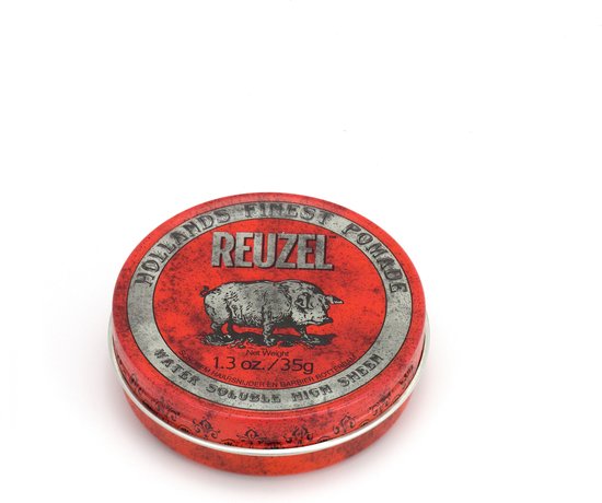 Reuzel Hf Pomade Water Soluble High Sheen - Red 35 gr