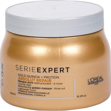 L'Oréal Serie Expert Absolut Repair Gold Masker 500 ml - Haarmasker beschadigd haar