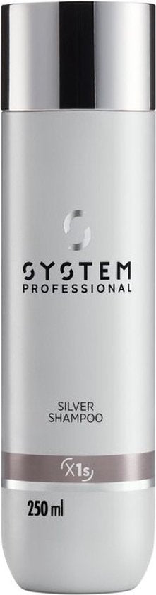 System Professional Extra Silver Shampoo X1S 250 ml - Zilvershampoo vrouwen - Voor
