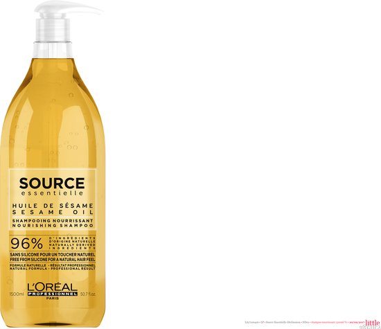 L'Oréal Professionnel Source Essentielle Nourishing Shampoo R VA16 1500 ml -  vrouwen - Voor