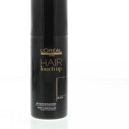 L'Oréal Professionnel Hair Touch Up Uitgroeispray Zwart 75 ml
