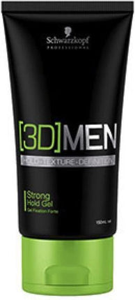 Schwarzkopf 3D Mension Strong Gel - haargel - 150 ml