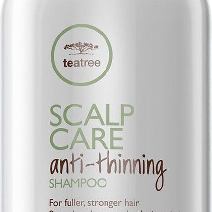 Paul Mitchell Tea Tree Scalp Care Anti-Thinning Shampoo - 300 ml - vrouwen - Voor Fijn en slap haar/Gekleurd haar/Haaruitval