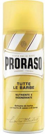 Proraso Scheerschuim Sensitive - Cacaobutter 400 ml