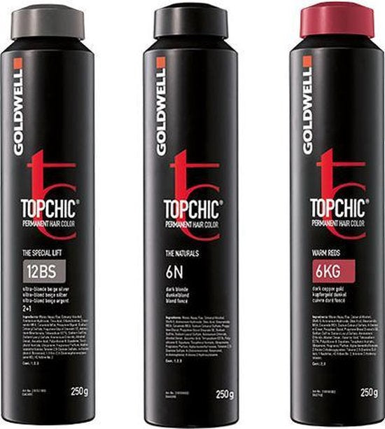 Goldwell - Topchic Depot Bus - 3-NA Donker Natuurlijk As Bruin - 250 ml