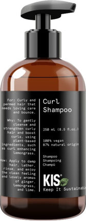 KIS Green Curl Shampoo 250 ml - vrouwen - Voor