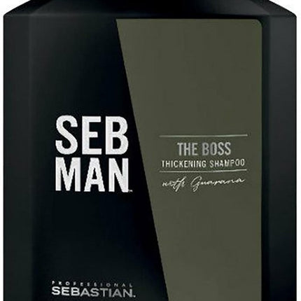 SEB MAN The Boss Thickening Shampoo 250 ml - Normale shampoo vrouwen - Voor Alle haartypes