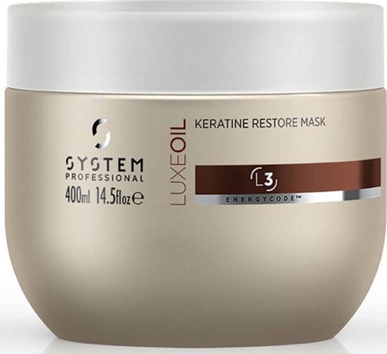 System Professional LuxeOil Keratin Restore Mask 400ml