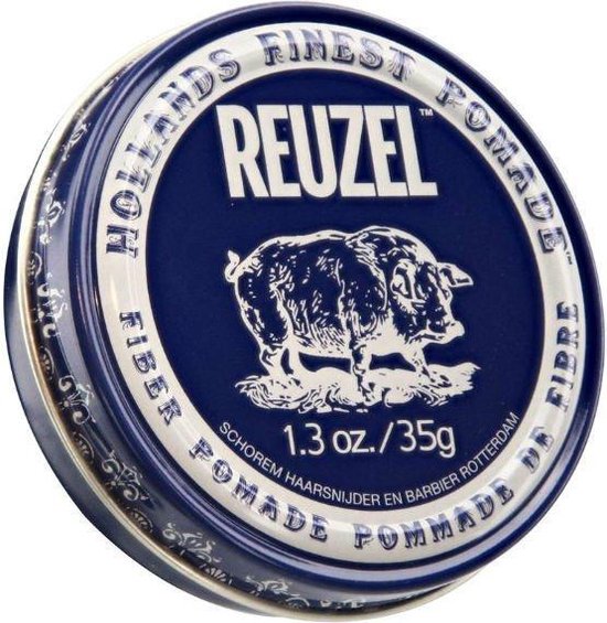 Reuzel - Hollands Finest Pomade Strong Fibrous Pomada On Water Base Navy 113G