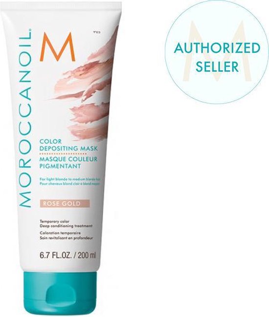 Moroccanoil Color deposit mask rose gold 200ml