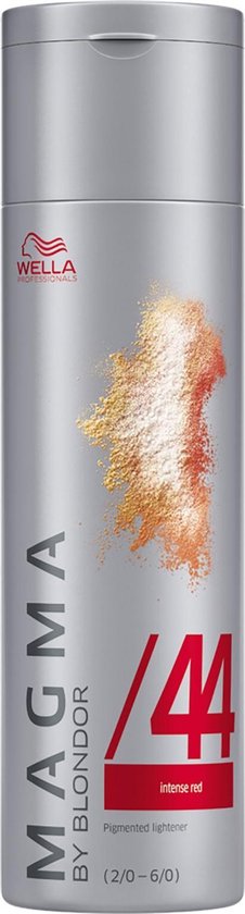 Wella - Color - Magma by Blondor - Pigmented Lightener - /44 Intens Rood - 120 gr