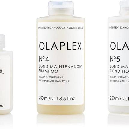 Olaplex Triple Pack No. 3 + No. 4 + No. 5 Treatment / Shampoo / Conditioner
