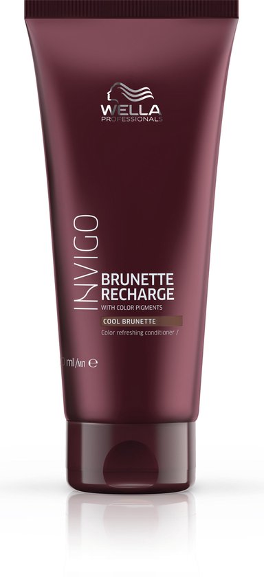 Wella Invigo Color Recharge Cool Brunette Conditioner 200 ml - Conditioner voor ieder haartype