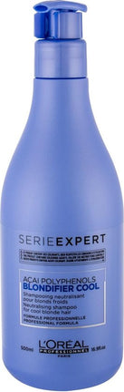 L'Oréal Professionnel Blondifier Shampoo Cool 500 ml - Zilvershampoo vrouwen - Voor