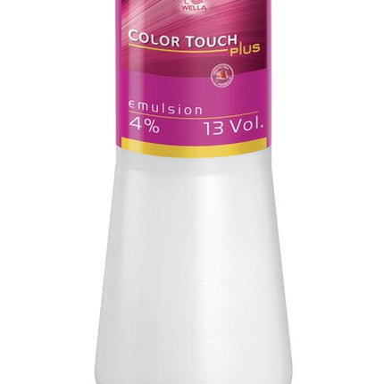 Permanente Kleur Color Touch Plus Emulsion 13 Vol 4% Wella 4% / 13 VOL (1000 ML)