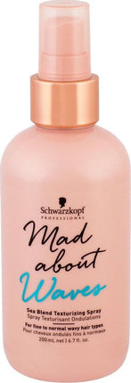 Schwarzkopf - Mad About Waves - Sea Blend Texture Spray - 200 ml