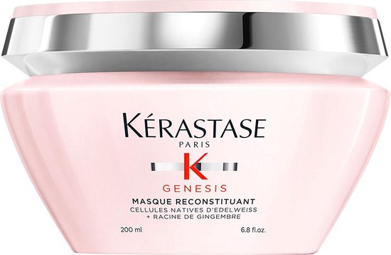 Kérastase Genesis Masque Reconstituant Haarmasker Tegen Haaruitval - Haarmasker beschadigd haar - 200ml