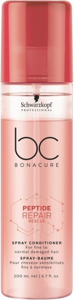 Schwarzkopf Bonacure Repair Rescue Spray Conditioner 200ml - Conditioner voor ieder haartype