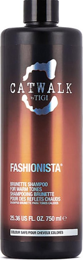 Tigi - Catwalk - Fashionista - Brunette Shampoo - 750 ml