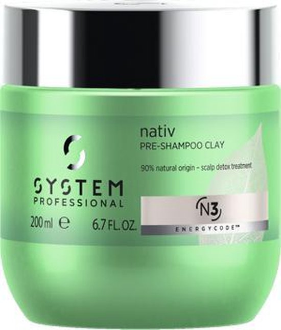 System Professional Nativ Pre-Shampoo Clay 200ml