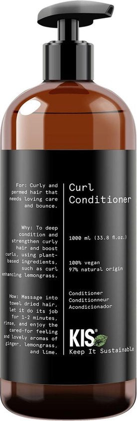 KIS Green Color Protecting Conditioner 1000 ml - Conditioner voor ieder haartype