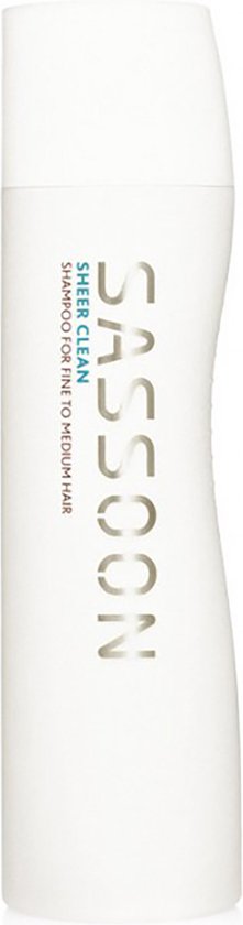 SASSOON Pure Clean Shampoo -1000 ml - Normale shampoo vrouwen - Voor Alle haartypes