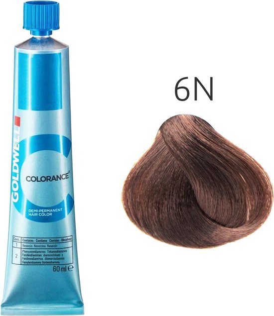 Goldwell - Colorance - Color Tube - 6-N Dark Blonde - 60 ml