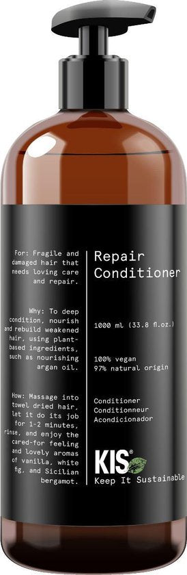 KIS Green Repair Conditioner 1000ml - Conditioner voor ieder haartype