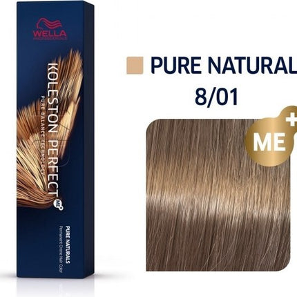 Wella Professionals - Wella Professionals Koleston Perfect Me 8/01 Pure Naturals 60ml