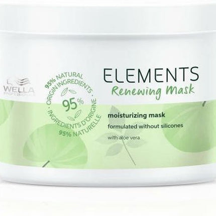 Wella Elements Masker 500ml - Haarmasker droog haar