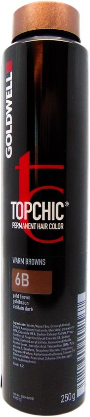 Goldwell - Topchic Depot Bus - 6-B Goudbruin - 250 ml