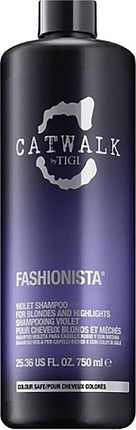 Tigi - Catwalk Fashionista Violet Shampoo - Šampon pro blond vlasy (L)
