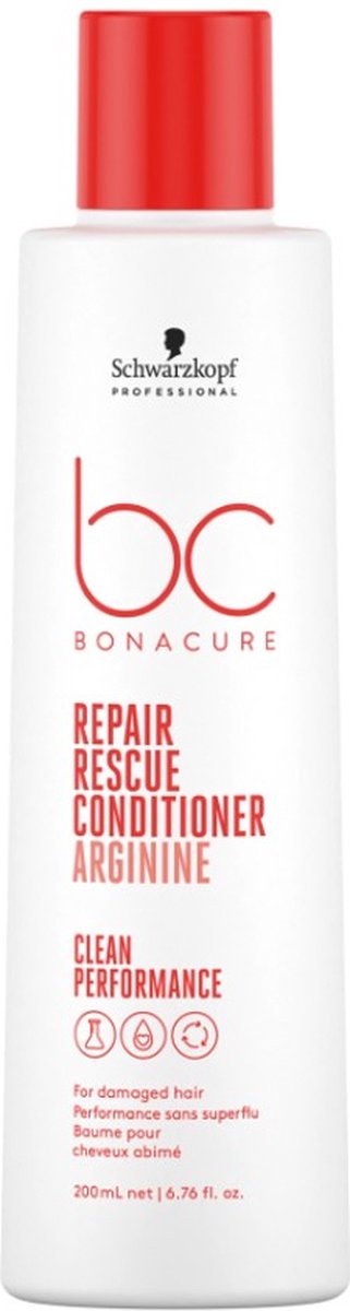 Schwarzkopf Bonacure Repair Rescue Conditioner 200ml - Conditioner voor ieder haartype