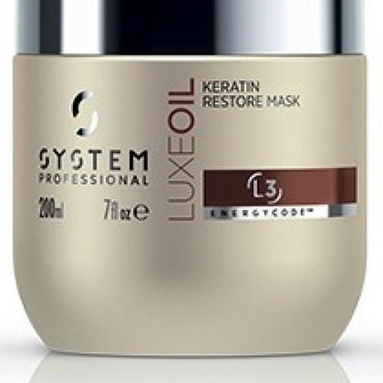 System Professional LuxeOil Keratin Restore Mask 400ml
