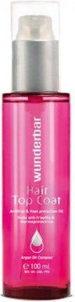 Wunderbar Olie Styling Hair Top Coat - Antifrizz & Heat Protect