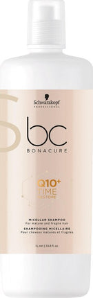 Schwarzkopf Bonacure Q10 Time Restore Shampoo 1000ml -  vrouwen - Voor