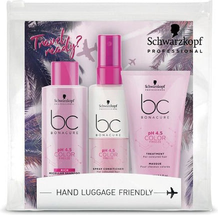 Schwarzkopf BC pH 4.5 Color Freeze Travel Kit - 275ml