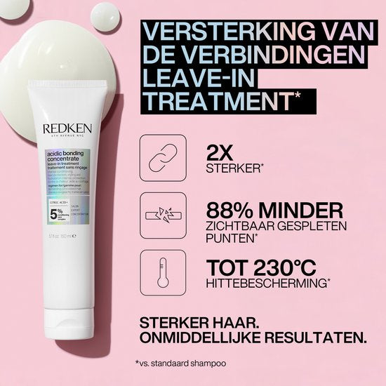 Redken Acidic Bonding Concentrate Lotion – Leave-in verzorging voor beschadigd haar - 150 ml