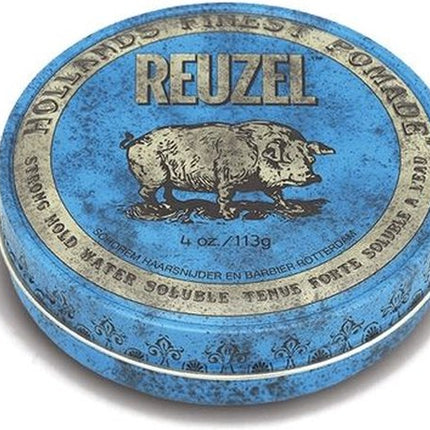 Reuzel Blue Strong Hold Pomade Haarwax - 113g