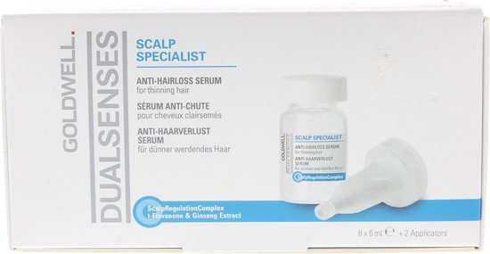 SALE Goldwell Dualsenses Scalp Specialist Anti-Hairloss Serum 8x6ml Ampullen Dunner Wordend Haar 48ml