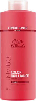 Wella Brilliance Shampoo weerbarstig haar -1000 ml - Normale shampoo vrouwen - Voor Alle haartypes