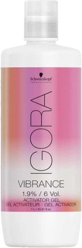 Schwarzkopf Igora Vibrance Activator Gel 1.9% 6Vol. 1000ml