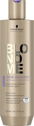 Schwarzkopf BlondMe Cool Blondes Neutralizing Shampoo 300ml - vrouwen - Voor