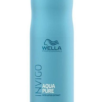 Wella Invigo Balance Aqua Pure Reinigende Shampoo 250 ml - Normale shampoo vrouwen - Voor Alle haartypes