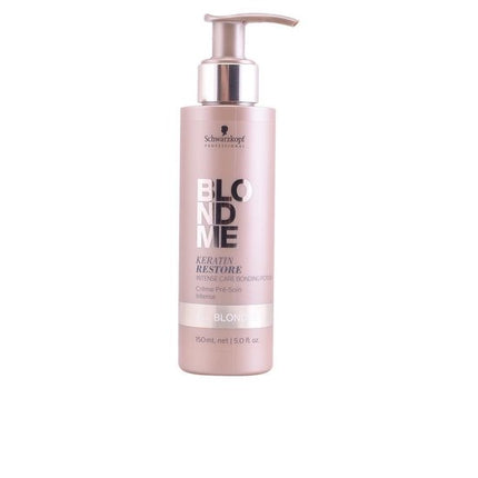 Schwarzkopf Professional - Intensive keratin treatment for blonde hair BLONDME (Keratin Restore Intense Care Bonding Potion) 150 ml - 150ml