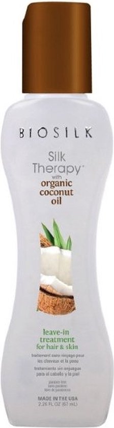 BioSilk Silk Therapy Coconut Oil Leave in Treatment - 67ml