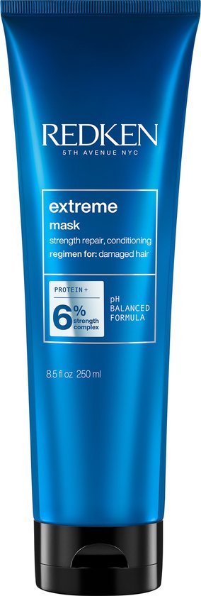 Redken Extreme Mask – Verzorgend en herstellend haarmasker voor droog en beschadigd haar – 250 ml