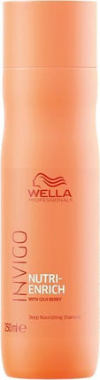Wella Invigo Nutri Enrich Deep Nourishing Vrouwen Zakelijk Shampoo 250 ml